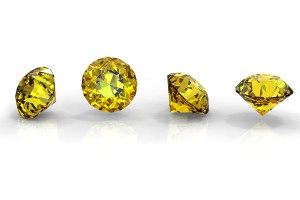 Wearing Golden and Yellow Sapphires